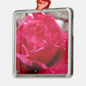 Red Rose Metalen Ornament (Links)
