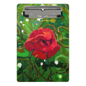 RED ROSE  MINI KLEMBORD (Voorkant)