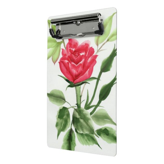 Red Rose Mini Klembord (Angled2)