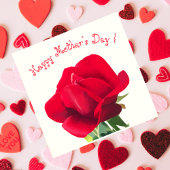 Red rose - Mother's day