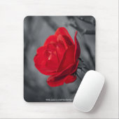 Red Rose Mousepad Muismat (Met muis)