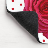 Red Rose Mousepad Muismat (Hoek)