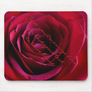Red Rose Mousepad Persoonlijke Red Rose Mousepad Muismat