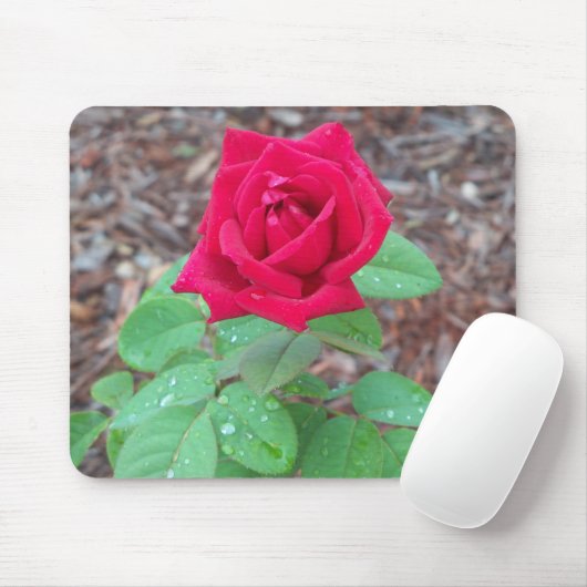 Red Rose Muismat (Met muis)