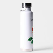 Red Rose naam Waterfles (Rechts)