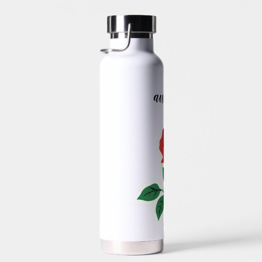 Red Rose naam Waterfles (Rechts)
