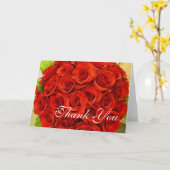 Red Rose Note Kaart Sjabloon (Gele Bloem)