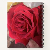 Red Rose Notitieboek (Achterkant)