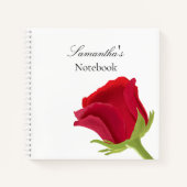 Red Rose Notitieboek (Voorkant)