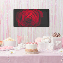 Red rose on black background vintage effect spandoek