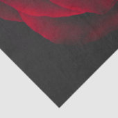 Red rose on black background vintage effect tissuepapier (Detail)
