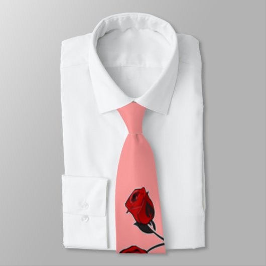 Red Rose op Red Stropdas (Gebonden)