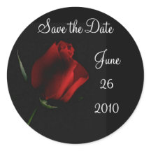 Red Rose op zwart-pas het aan