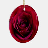 Red Rose Ornament Gepersonaliseerde Roos Decoratie (Rechts)
