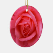 Red Rose Ornament Gepersonaliseerde Roos Decoratie (Rechts)