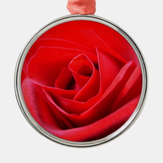 Red Rose Ornament Romantic Roos Decorations (Voorkant)