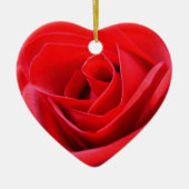 Red Rose Ornament Romantic Roos Decorations (Voorkant)