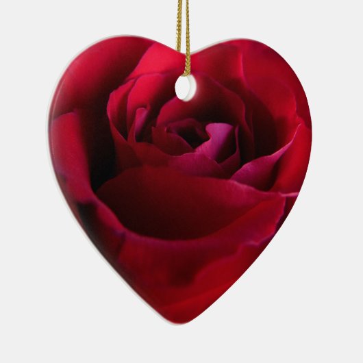 Red Rose Ornament Romantic Roos Decorations (Rechts)