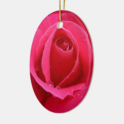 Red Rose Ornament Romantic Roos Decorations (Links)