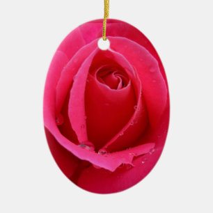Red Rose Ornament Romantic Roos Decorations