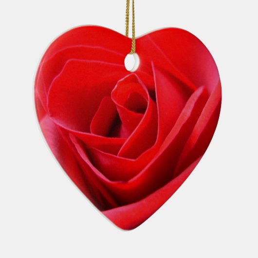 Red Rose Ornament Romantic Roos Decorations (Rechts)