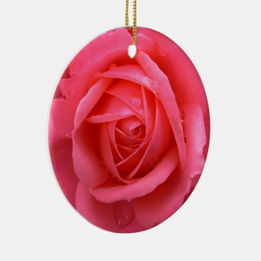 Red Rose Ornament Romantic Roos Decorations (Rechts)