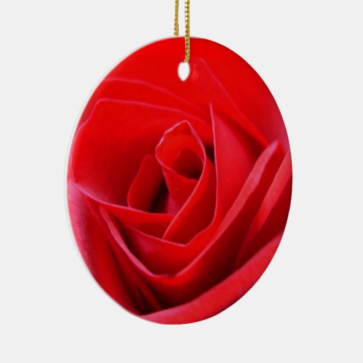 Red Rose Ornament Romantic Roos Decorations (Rechts)