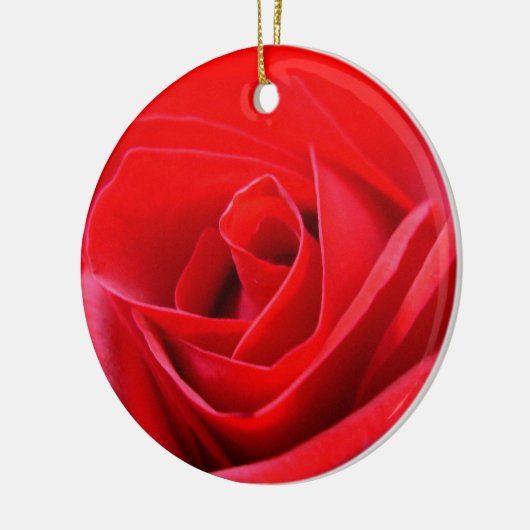 Red Rose Ornament Romantic Roos Decorations (Links)