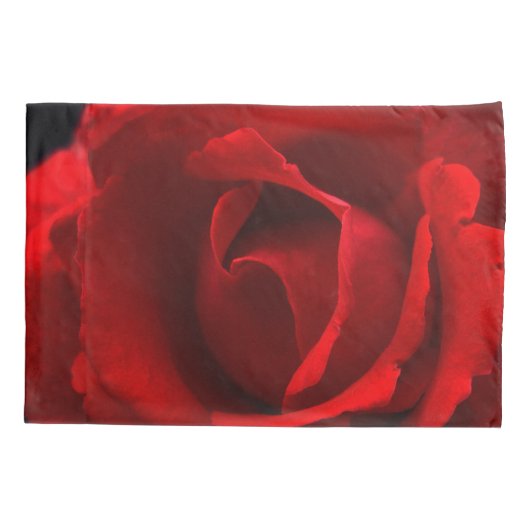 Red Rose pccnm Kussensloop (Achterkant)