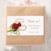 Red Rose Pearls Label (Insitu)