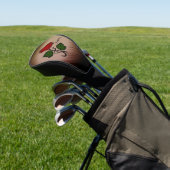 Red Rose Personal Golfheadcover (Insitu)