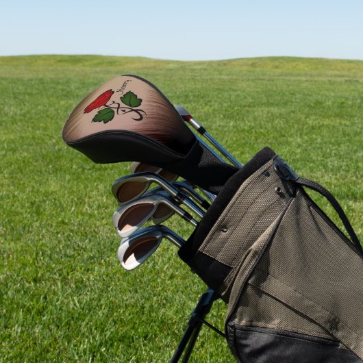 Red Rose Personal Golfheadcover (Insitu)