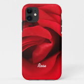 Red Rose Personalized Case-Mate iPhone Case (Achterkant)