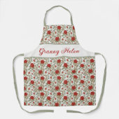 Red Rose Personalized Schort (Voorkant)