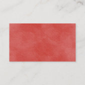 Red Rose Petals Floral Business name website Visitekaartje (Achterkant)