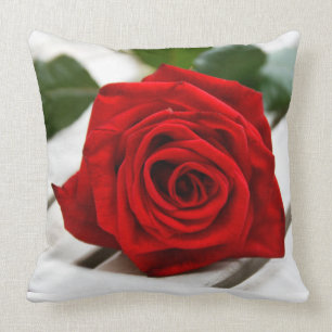 Red Rose Pillow Kussen