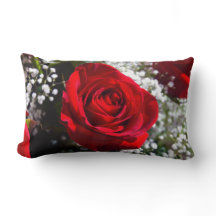 Red Rose Pillow