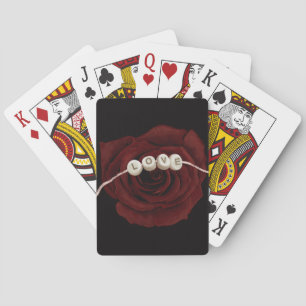 Red Rose Pokerkaarten
