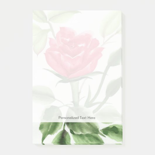Red Rose Post-it® Notes (Voorkant)