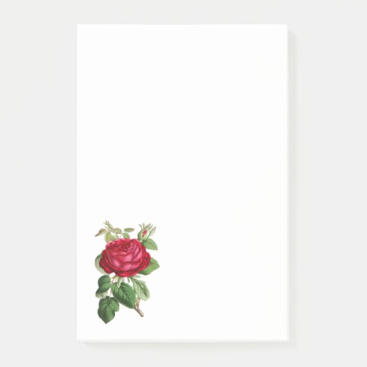 Red Rose Post-it® Notes (Voorkant)