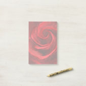 Red Rose Post-it® Notes (Op bureau)