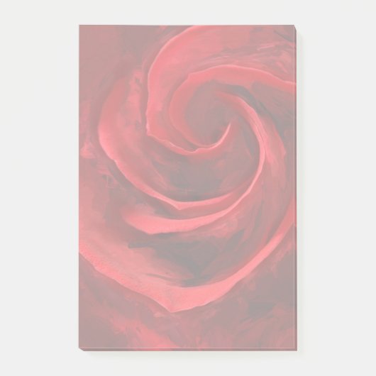 Red Rose Post-it® Notes (Voorkant)