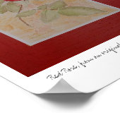 Red Rose Poster (Hoek)