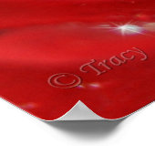 Red Rose Poster (Hoek)