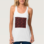 Red Rose Racerback Top (Voorkant)