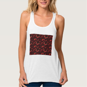 Red Rose Racerback Top