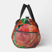 Red Rose Raindrops Flower Abstract gepersonaliseer Plunjezak (Rechts)