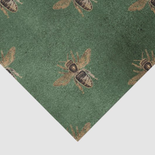 Red Rose ree Design 5 Weefselpapier Tissuepapier (Detail)