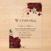 Red Rose Romantische Bloemen Huwelijk