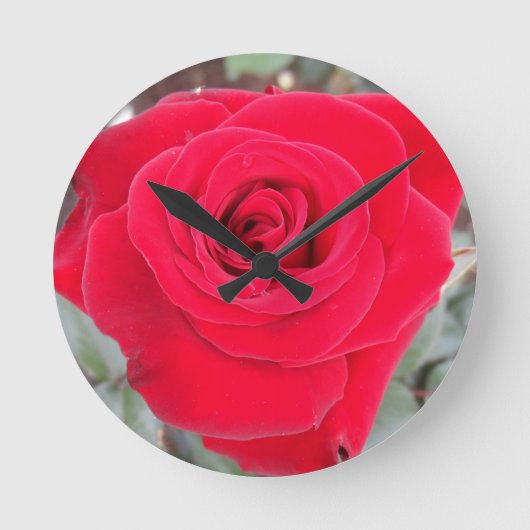 Red Rose Ronde Klok (Voorkant)